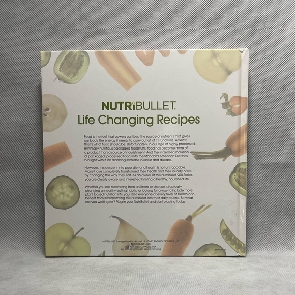 Recipes Book Nutribullet Life Changing Recipes Cookbook Healthy Meal Recipes - Picture 2 of 2